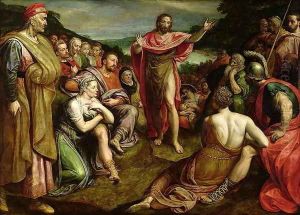 Sermon of St John the Baptist by Frans Pourbus the younger