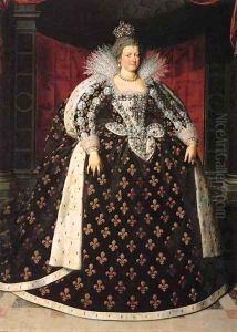 Marie de Medicis, Queen of France by Frans Pourbus the younger