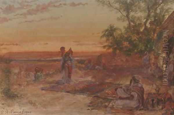 The Tambourine Dancer - view 1