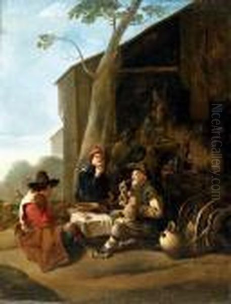 Peasants Resting Before An Inn - view 1
