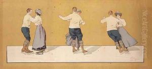 Figure Skating Trilogy by Carlo Pellegrini