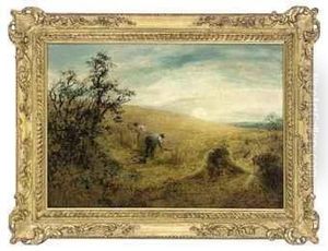 The Harvesters by John Linnell