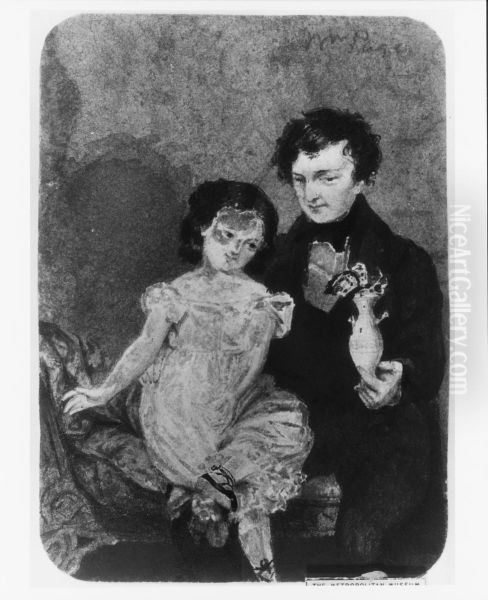 Man and Child (from McGuire Scrapbook) - view 1