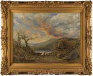 Red Sunset by John Linnell