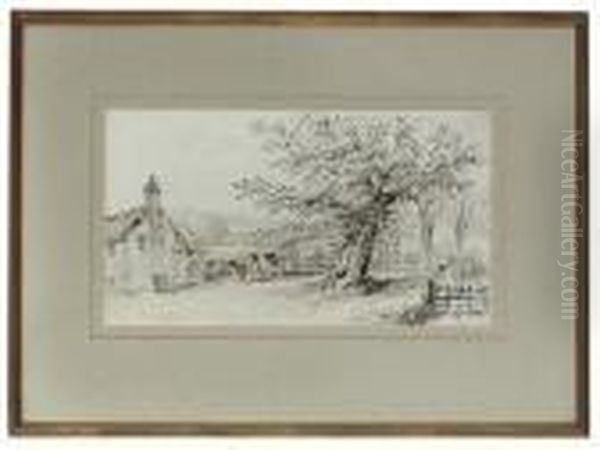 A Distant View Of Lancing College - view 1