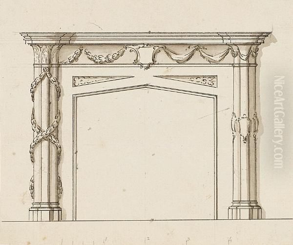 Three Designs For Fireplaces - view 1