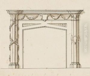 Three Designs For Fireplaces by John Linnell