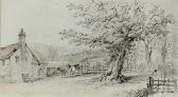 A Distant View Of Lancing College - view 1