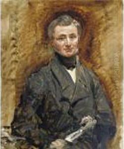 Portrait Of A Gentleman by John Linnell
