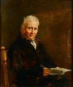 Portrait Of Professor Mylne by John Linnell