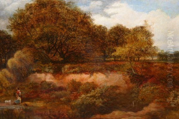 A Gypsy Camp - view 1
