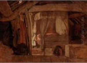 The Bed In The Attic by John Linnell