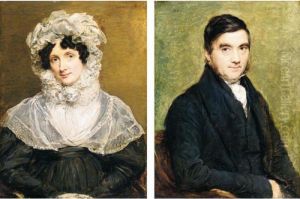 Portrait Of Mr Bolding, And His Wife, Mrs Bolding