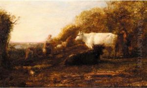 Milking Time by John Linnell