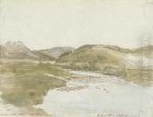 Dolwyddelan Valley, North Wales by John Linnell