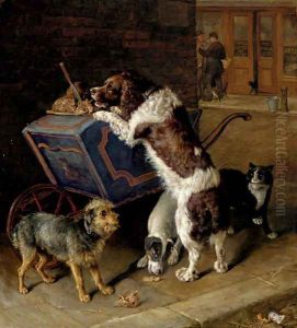 A Hidden Feast by Frank Paton