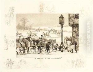 A meeting of the unemployed by Frank Paton