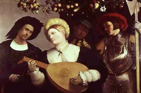 The Lute Player - view 1