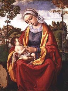 The Virgin and Child by Andrea Previtali