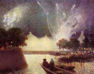 Fireworks over the Port
