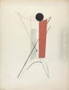 Proun I by Eliezer Markowich Lissitzky
