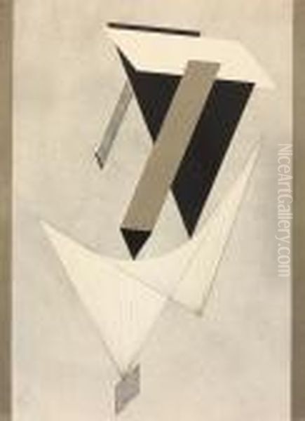 Proun Iii - Blatt 3 Der I. Kestnermappe, Proun - view 1