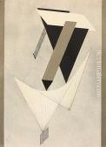 Proun Iii - Blatt 3 Der I. Kestnermappe, Proun by Eliezer Markowich Lissitzky
