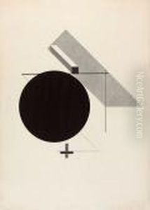 Proun Iv - Blatt 4 Der I. Kestnermappe, Proun by Eliezer Markowich Lissitzky