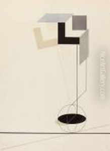 Proun Ii - Blatt 2 Der I. Kestnermappe, Proun by Eliezer Markowich Lissitzky