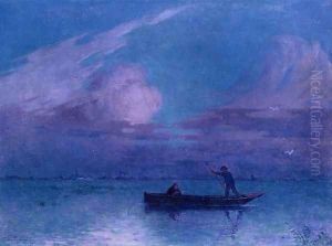 Nighttime Boat Ride at Briere