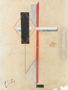 Suprematist Composition by Eliezer Markowich Lissitzky
