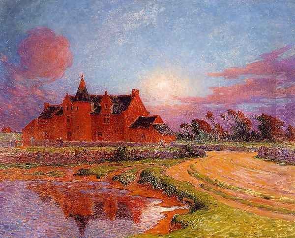 Moonlight over Kervaudu - view 1