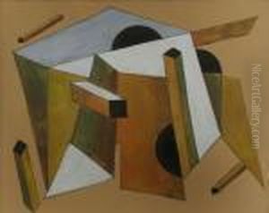 Abstrakte Komposition by Eliezer Markowich Lissitzky