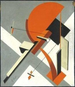 Proun by Eliezer Markowich Lissitzky
