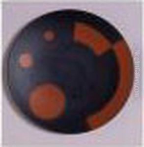 [ceramic Plate] by Eliezer Markowich Lissitzky