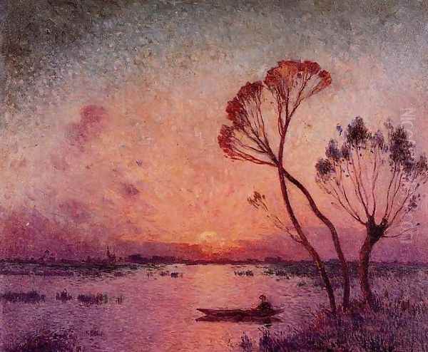 Sunset at Briere - view 1