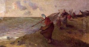 Shrimp Fisherwoman