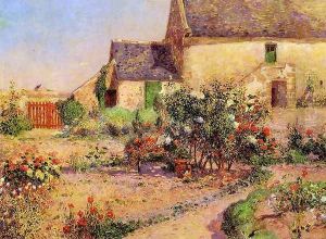 The Garden at Kervaudu by Ferdinand Loyen Du Puigaudeau
