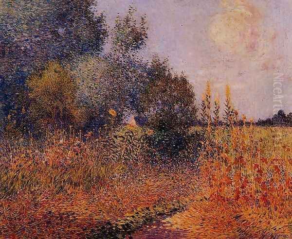 Flower Garden at Kervaudu - view 1