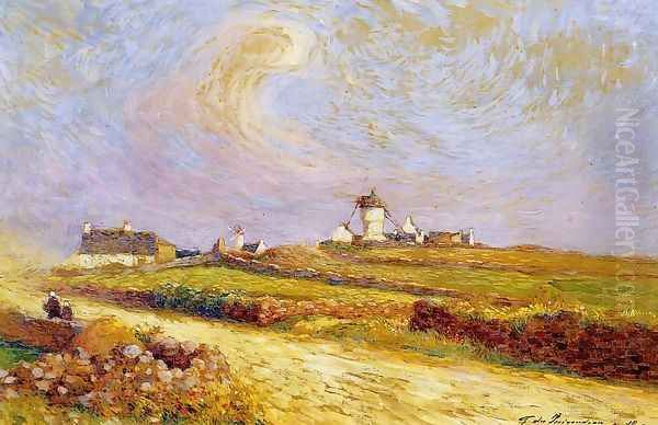 Moulin de la Mass, near Batz - view 1