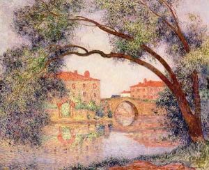 Village in Normandy by Ferdinand Loyen Du Puigaudeau