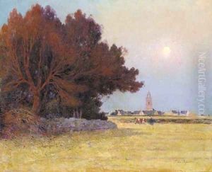 Effet de lumiere, sur le Croisic by Ferdinand Loyen Du Puigaudeau
