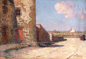 La route vers la mer en Bretagne by Ferdinand Loyen Du Puigaudeau