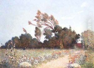 Le chemin du jardin de Kervadu by Ferdinand Loyen Du Puigaudeau
