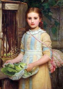 Portrait of Agnes Pheobe Burra by Kate Perugini