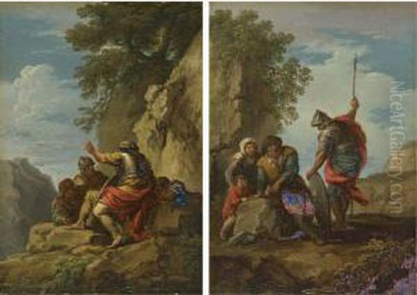 Bandits In A Rocky Landscape - view 1