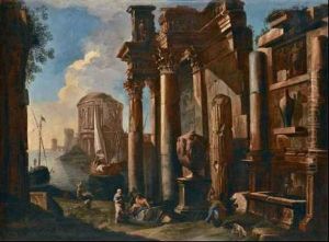 Capriccio Con Scena Di Porto