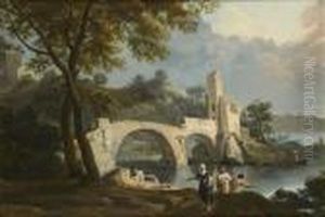 Baigneurs Dans Une Riviere Baigneurs Dans Une Riviere