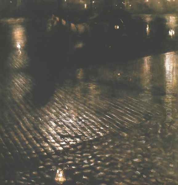 Hackney at Night - view 1