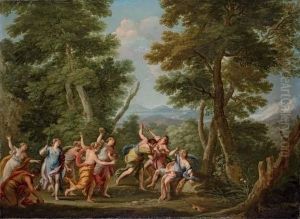 The Stoning Of Orpheus by Andrea Locatelli